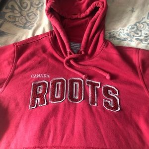 Roots vintage red hoody
